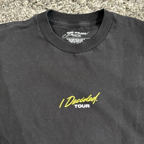 Big Sean I Decided Tour Wolf Graphic T-Shirt in Black, Size S​​​​ - Picture 2 of 3